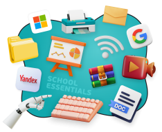 Цифровая база для школьника - КИБЕРшкола программирования для детей, компьютерные курсы для школьников, начинающих и подростков - KIBERone г. Сочи