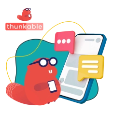 Разработка мобильных приложений в Thunkable - КИБЕРшкола программирования для детей, компьютерные курсы для школьников, начинающих и подростков - KIBERone г. Сочи