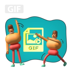 Gif-анимация - КИБЕРшкола программирования для детей, компьютерные курсы для школьников, начинающих и подростков - KIBERone г. Сочи