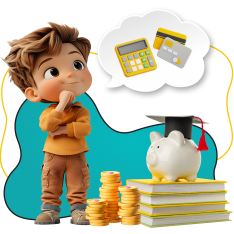 Финансовый интеллект вместе KIBERone - КИБЕРшкола программирования для детей, компьютерные курсы для школьников, начинающих и подростков - KIBERone г. Сочи