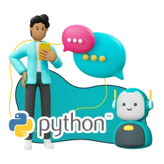 Умный чат-бот на Python на Telegram - КИБЕРшкола программирования для детей, компьютерные курсы для школьников, начинающих и подростков - KIBERone г. Сочи