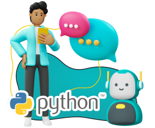 Умный чат-бот на Python - Школа программирования для детей, компьютерные курсы для школьников, начинающих и подростков - KIBERone г. Сочи