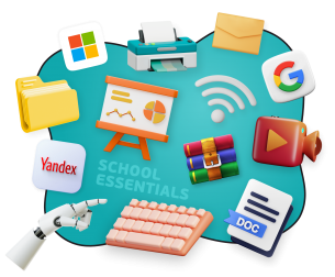 Цифровая база для школьника - КИБЕРшкола программирования для детей, компьютерные курсы для школьников, начинающих и подростков - KIBERone г. Сочи